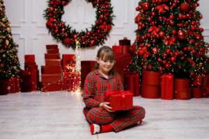 Дитяча піжама BO.Brand котонова, у червону клітинку - Зображення 3