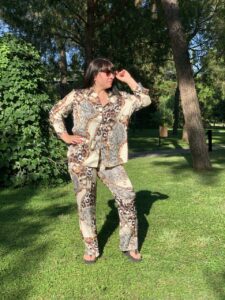 Жіноча піжама BO.Brand зі штанами (комплект штани та сорочкою) - Зображення 6