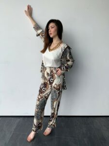 Жіноча шовкова майка BO.Brand колір білий - Зображення 6