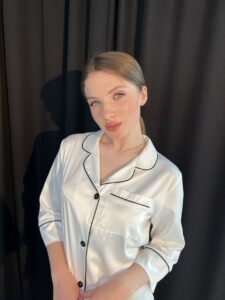 Жіночий халат BO.Brand (сорочка для дому та відпочинку, колір білий) - Зображення 4