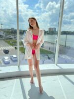 Жіноча сорочка на ґудзиках для дому та відпочинку, колір білий - Зображення 5