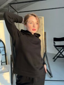 Жіночий спортивний костюм BO.Brand на флісі , колір графіт - Зображення 10