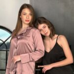 Піжама жіноча 3 в 1 BO.Brand (сорочка, штани та шорти, колір пудровий) - Зображення 8