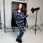 Жіноча піжама бавовняна BO.Brand, натуральна тканина котон, синій у клітинку - Зображення 5