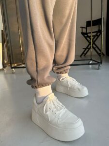 Жіночий спортивний костюм BO.Brand на флісі , колір графіт - Зображення 14