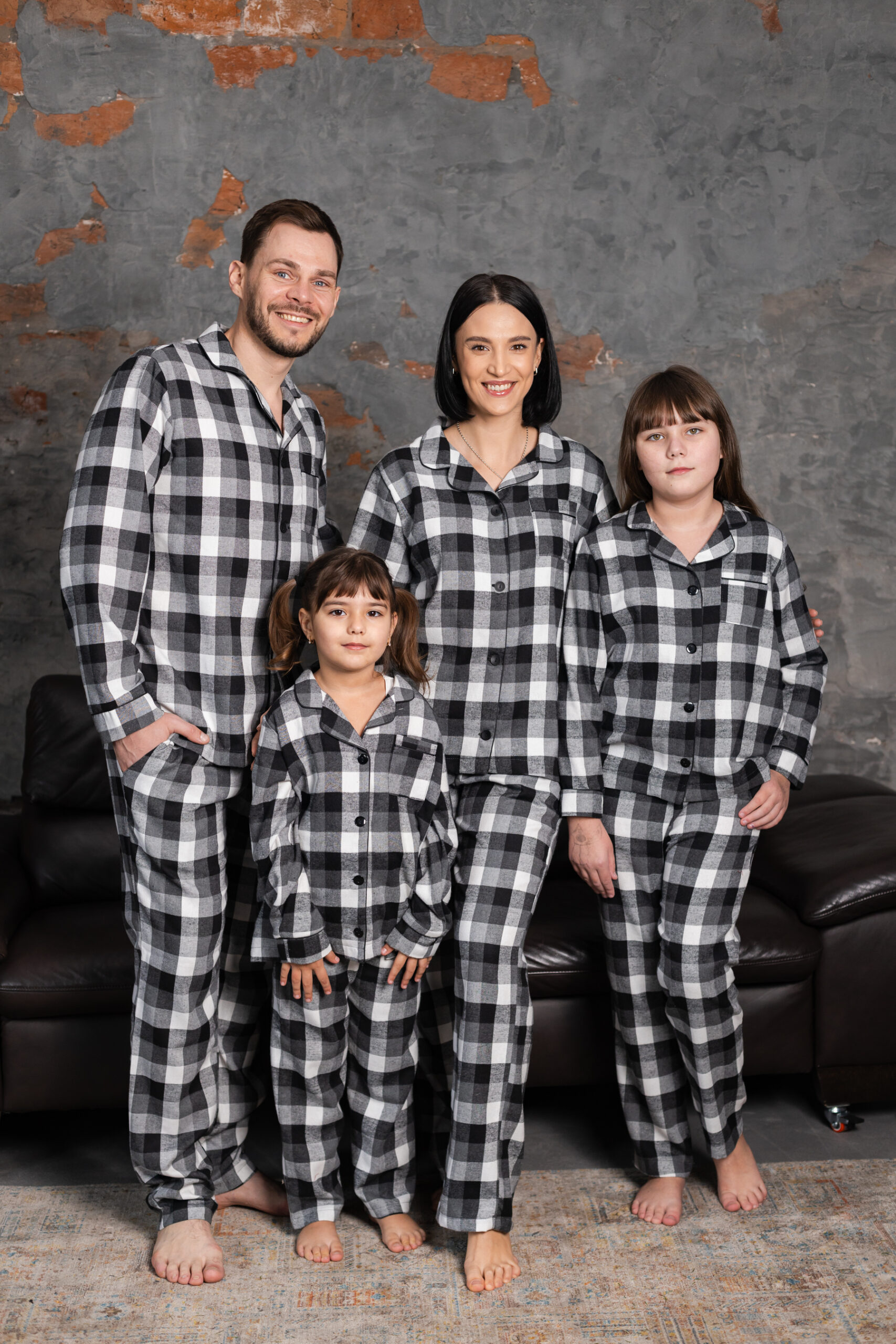 img_8427-scaled Парні піжами BO.Brand фланель в сірому кольорі - Зображення 1