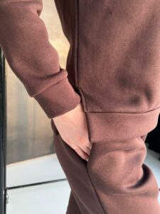 Жіночий спортивний костюм BO.Brand на флісі , колір графіт - Зображення 29