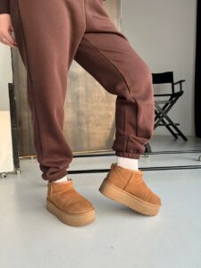 Жіночий спортивний костюм BO.Brand на флісі , колір графіт - Зображення 32