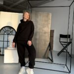 Жіночий спортивний костюм BO.Brand на флісі, чорний