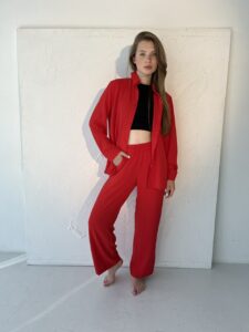 Костюм жіночий літній BO.Brand, сорочка та штани - Зображення 6