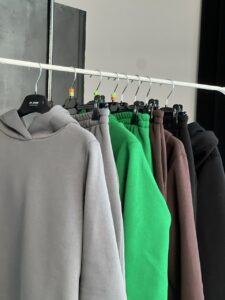 Жіночий спортивний костюм BO.Brand на флісі зелений - Зображення 2