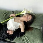 Жіноча шовкова майка BO.Brand колір білий