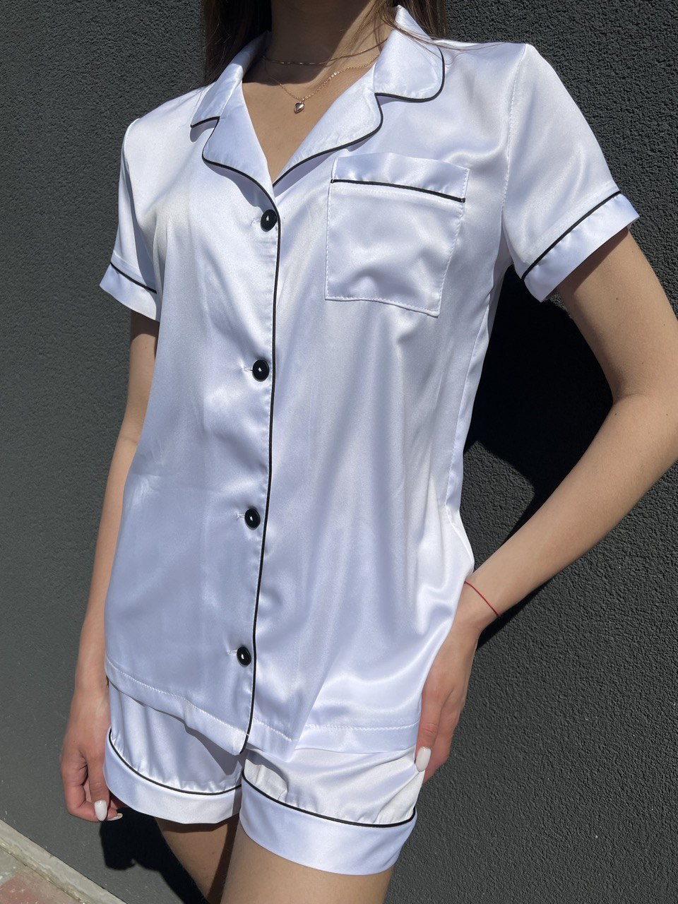 photo17078ch21703 Піжама жіноча BO.Brand двійка, білий - Зображення 1