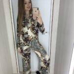 Жіноча піжама BO.Brand зі штанами (комплект штани та сорочкою)