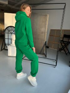 Жіночий спортивний костюм BO.Brand на флісі , колір графіт - Зображення 21